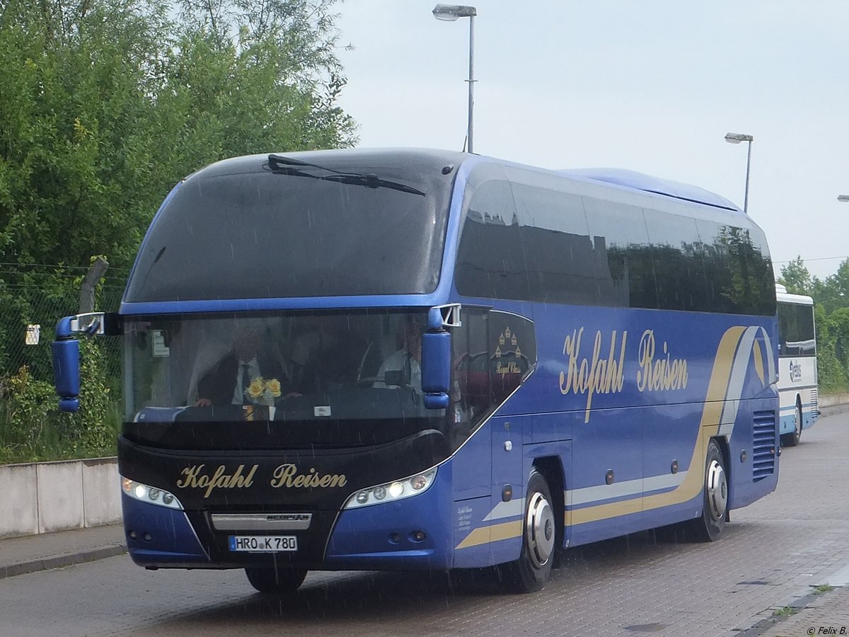 Neoplan Cityliner von Kofahl Reisen aus Deutschland in Rostock am 08.07.2014