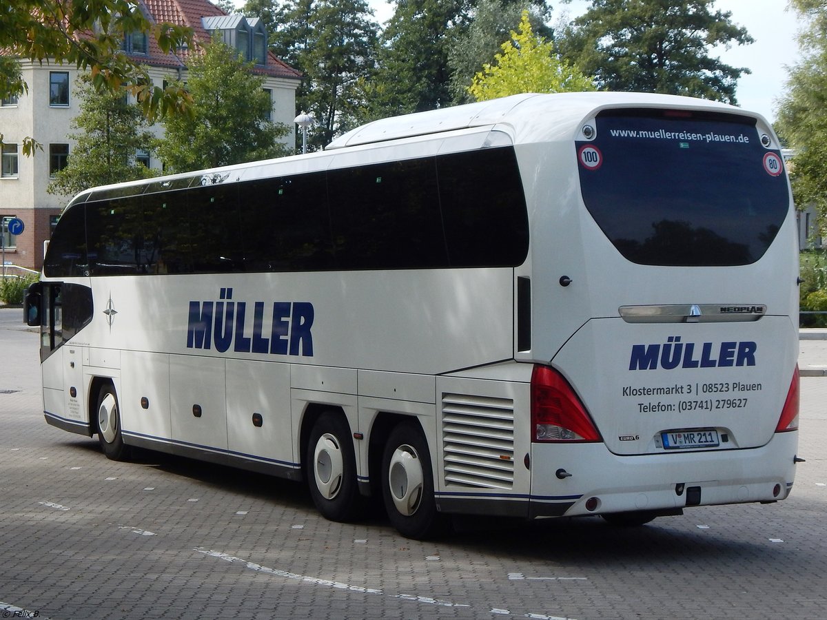 Neoplan Cityliner von Müller aus Deutschland in Waren am 09.09.2018
