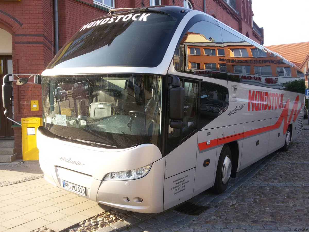 Neoplan Cityliner von Mundstock aus Deutschland in Lietzow am 07.07.2015