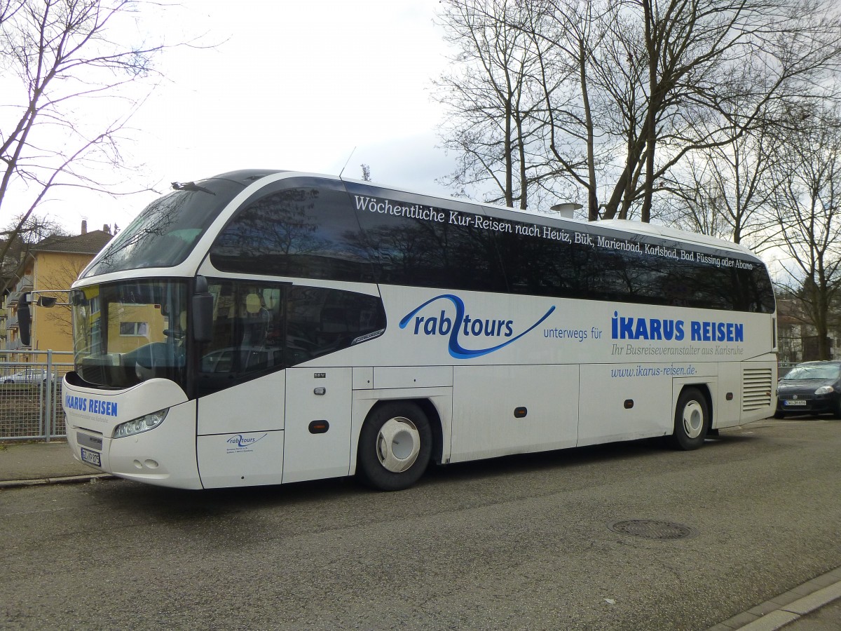 Neoplan Cityliner  rab tours für Ikarus , Pforzheim 27.02.2014