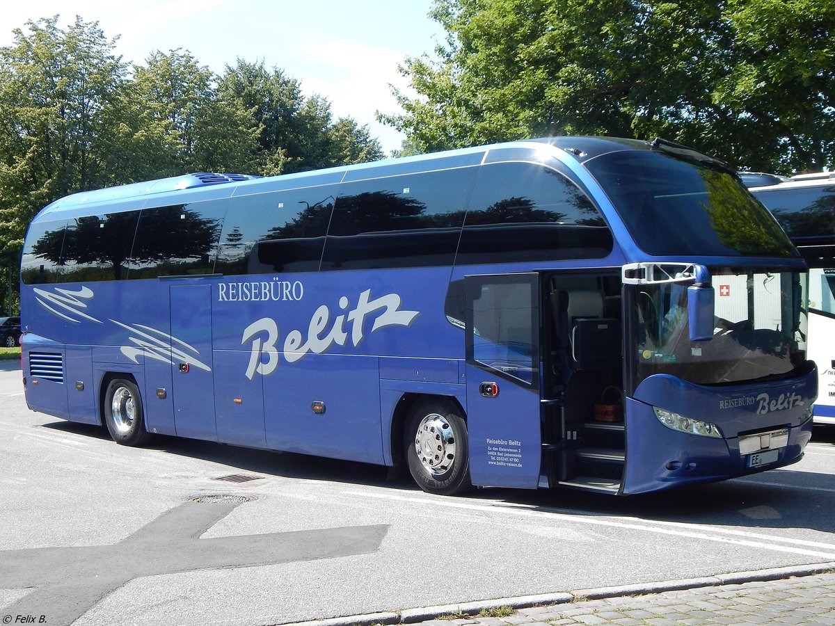 Neoplan Cityliner vom Reisebüro Belitz aus Deutschland in Stralsund am 21.07.2017