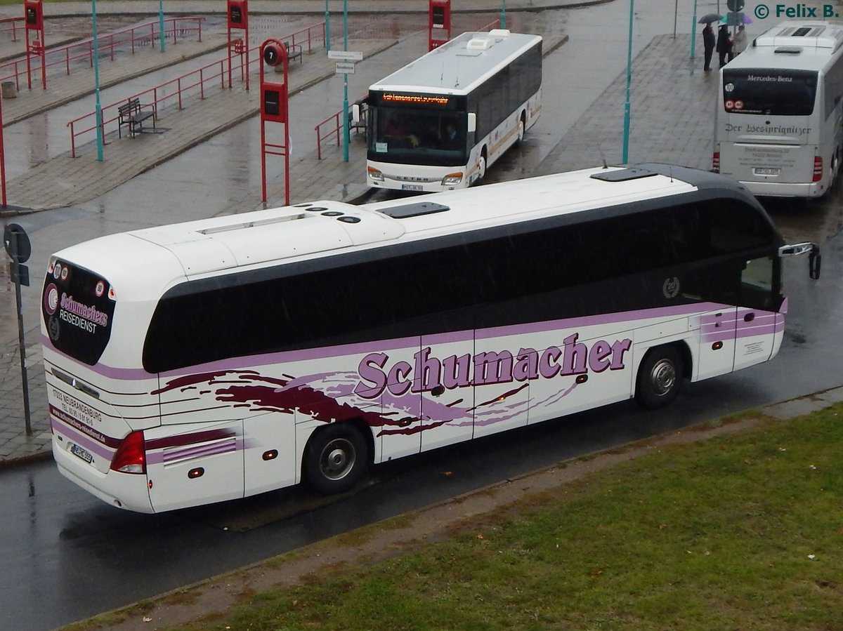 Neoplan Cityliner von Schumacher aus Deutschland in Neubrandenburg am 15.10.2016