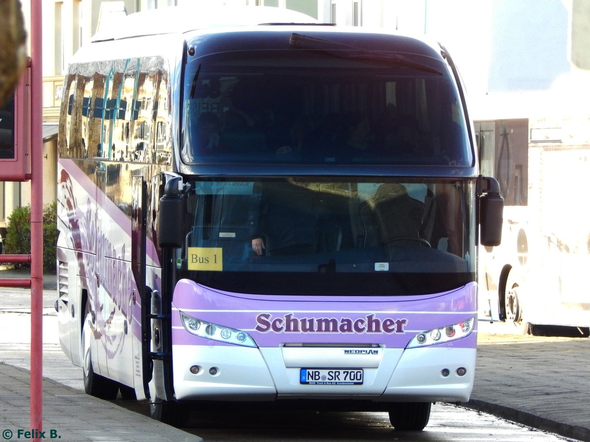 Neoplan Cityliner von Schumacher aus Deutschland in Neubrandenburg am 18.11.2016