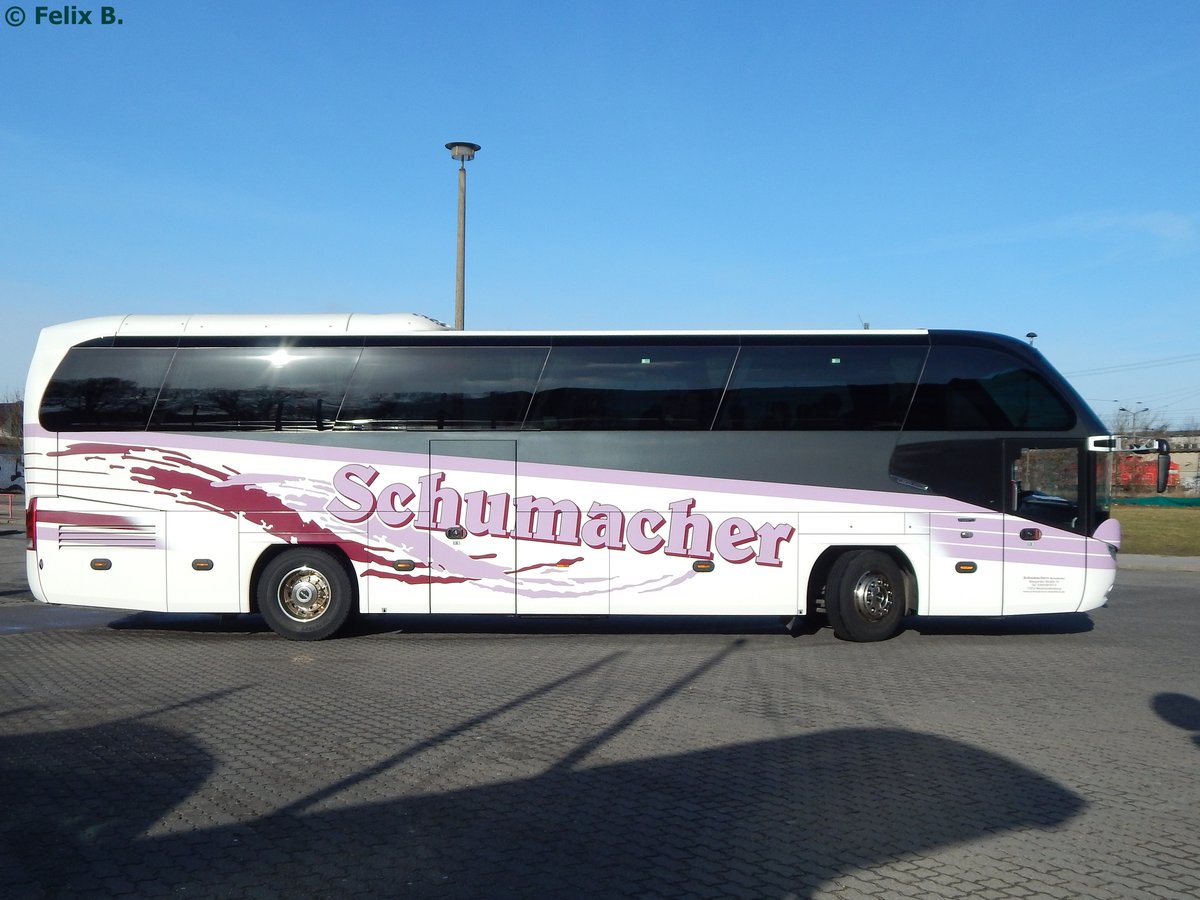 Neoplan Cityliner von Schumacher aus Deutschland in Neubrandenburg am 25.02.2017