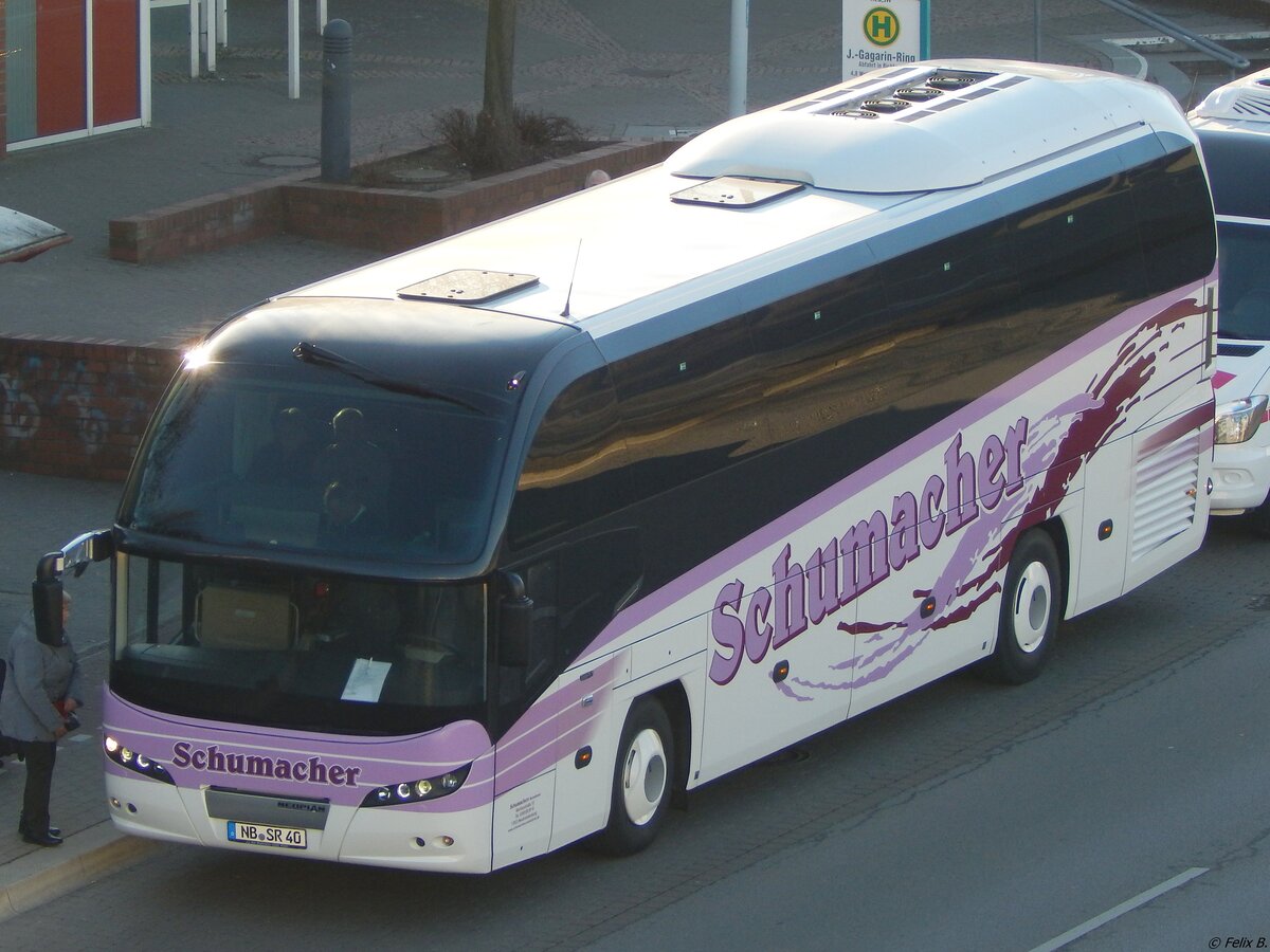 Neoplan Cityliner von Schumacher aus Deutschland in Neubrandenburg am 16.02.2019