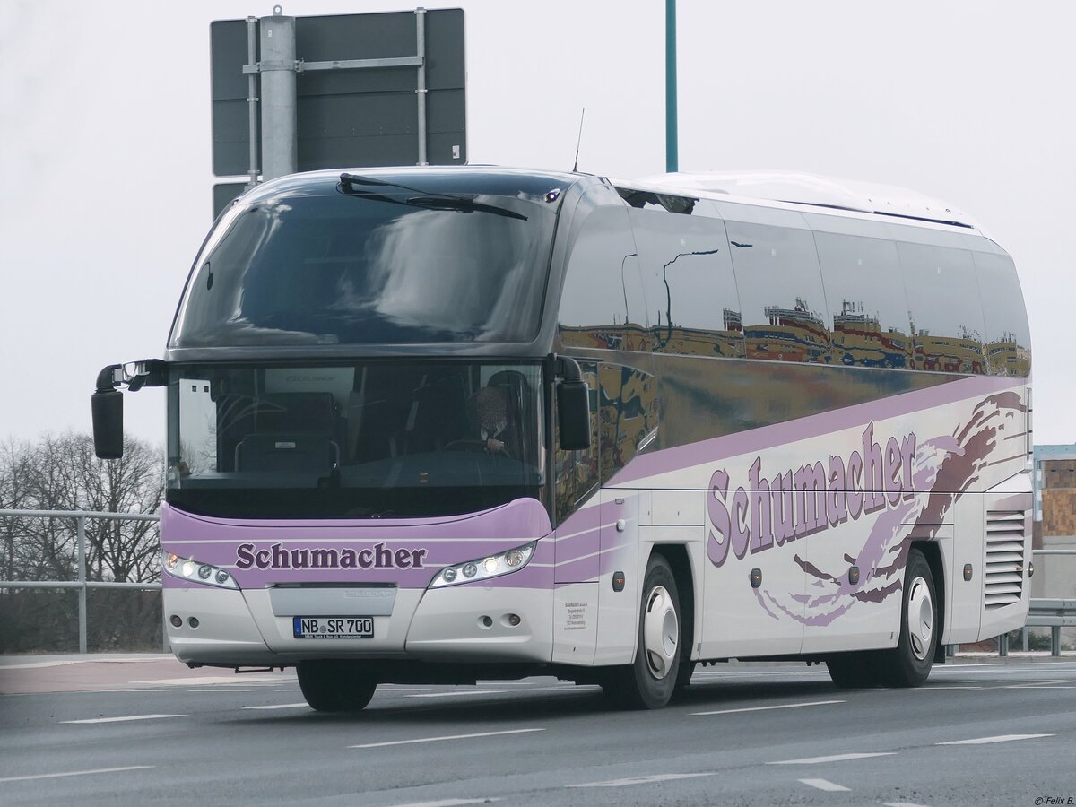 Neoplan Cityliner von Schumacher aus Deutschland in Neubrandenburg am 02.04.2022