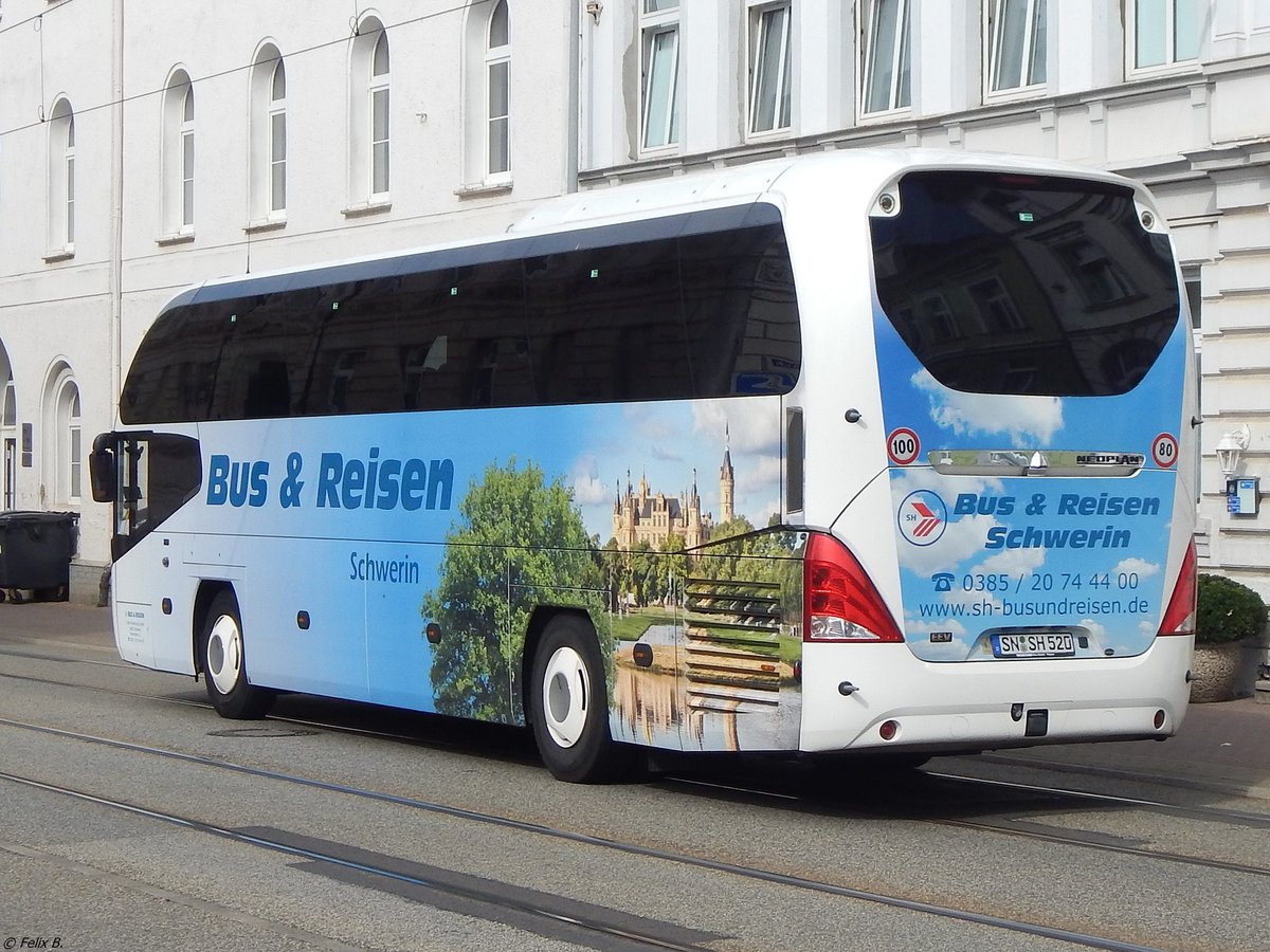 Neoplan Cityliner von SH Bus & Reisen GmbH Schwerin aus Deutschland in Schwerin am 09.08.2018