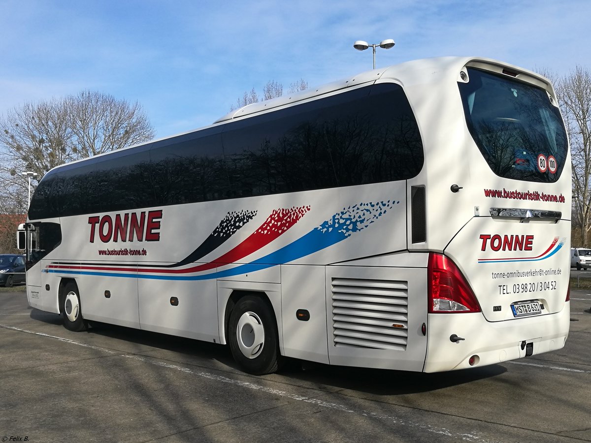 Neoplan Cityliner von Tonne aus Deutschland in Neubrandenburg am 19.02.2018