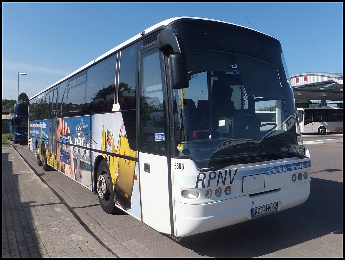 Neoplan Euroliner der RPNV in Bergen am 27.08.2013