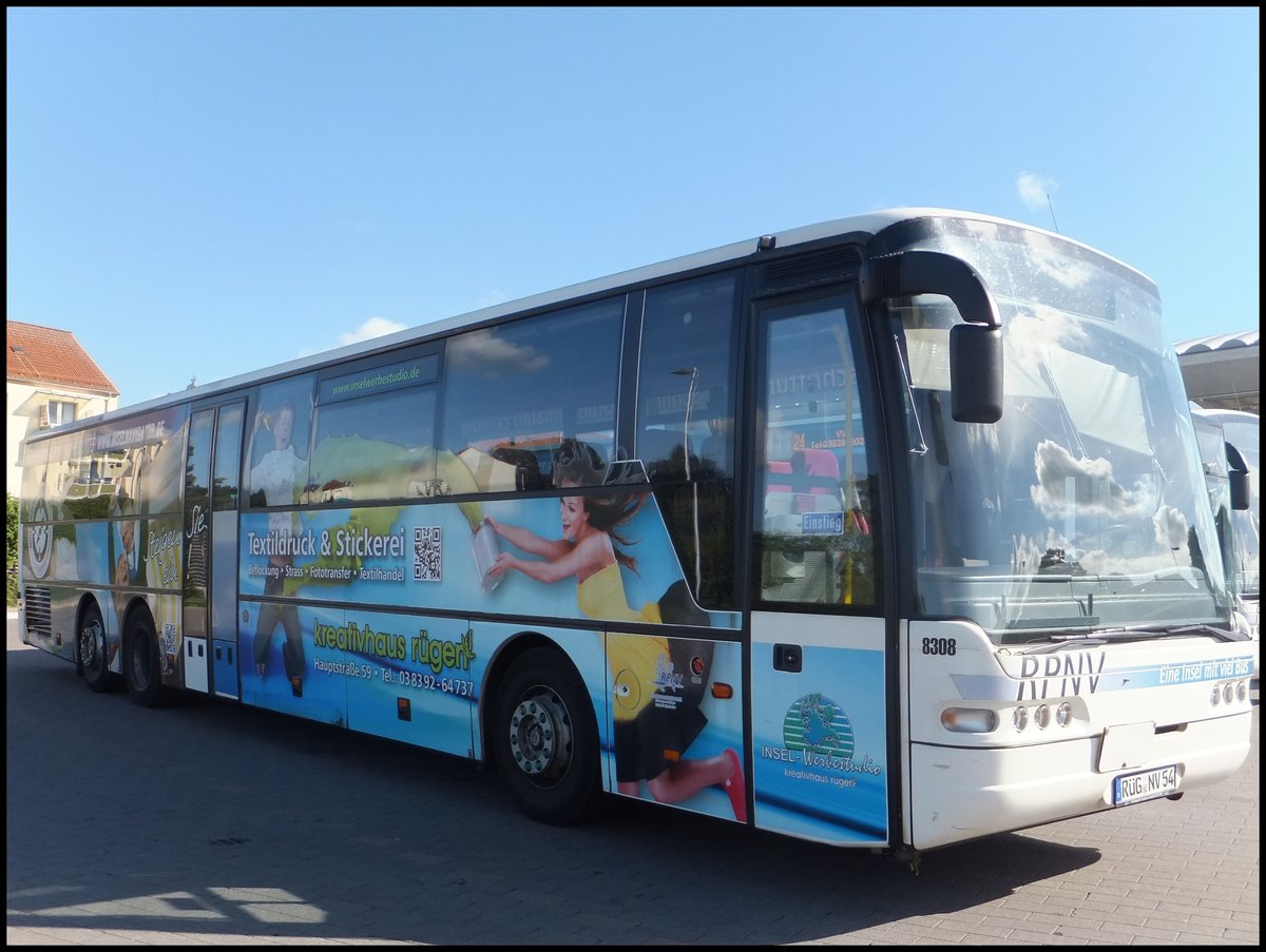 Neoplan Euroliner der RPNV in Bergen am 30.06.2014