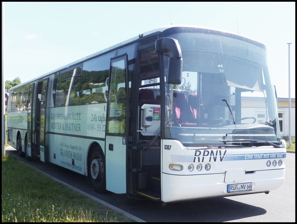 Neoplan Euroliner der RPNV in Sasnitz am 09.06.2014