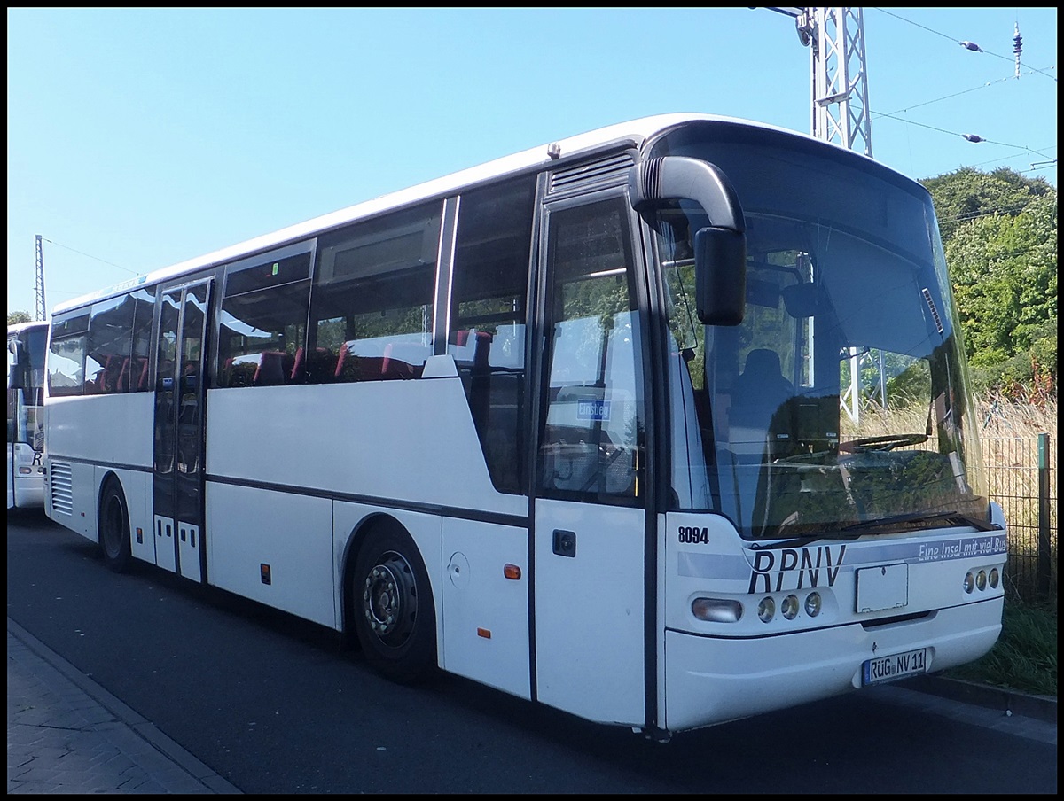 Neoplan Euroliner der RPNV in Sassnitz am 25.08.2013