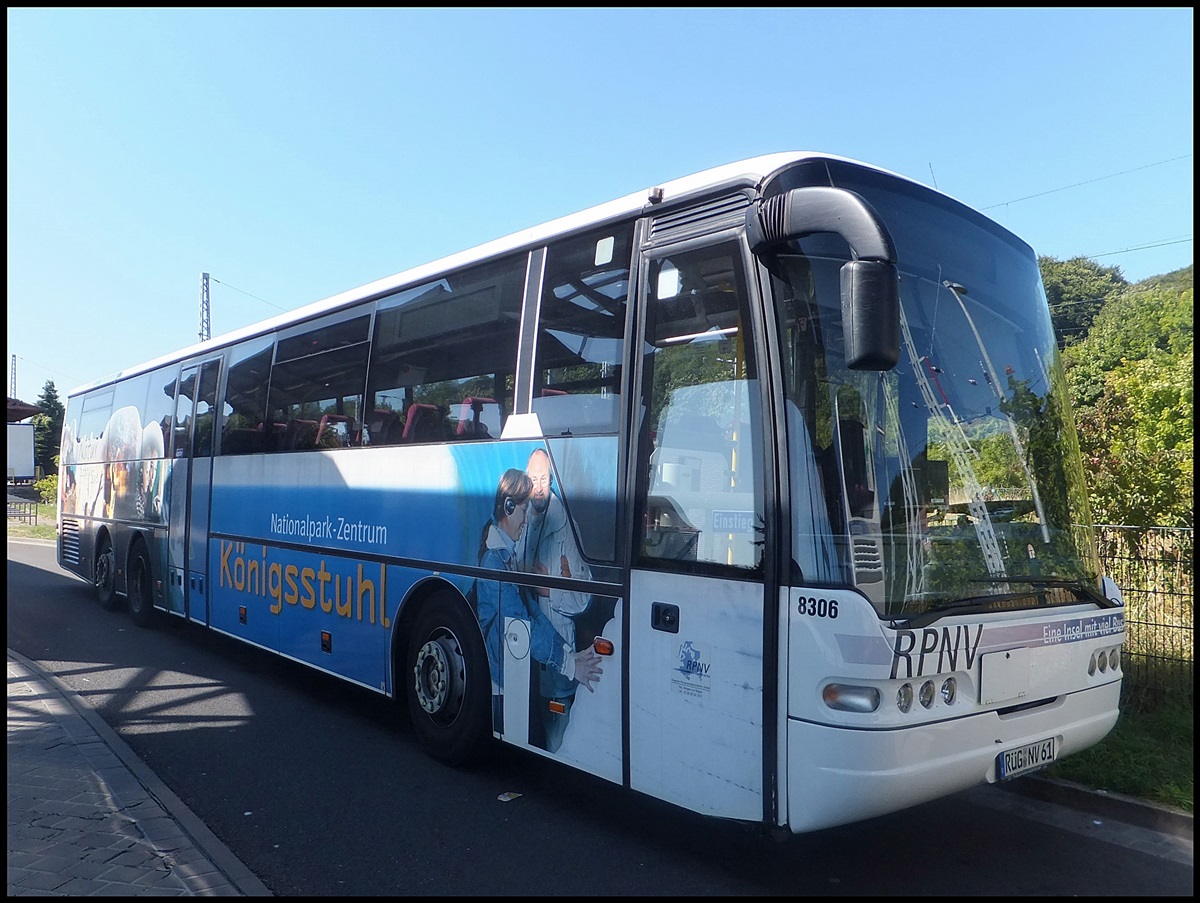 Neoplan Euroliner der RPNV in Sassnitz am 25.08.2013