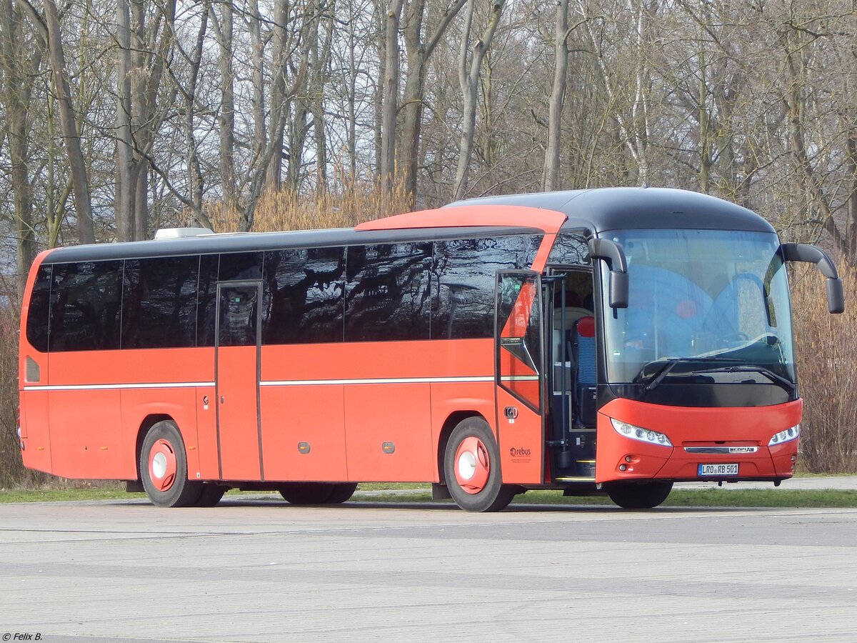 Neoplan Jetliner von Regionalbus Rostock in Rostock am 06.03.2019