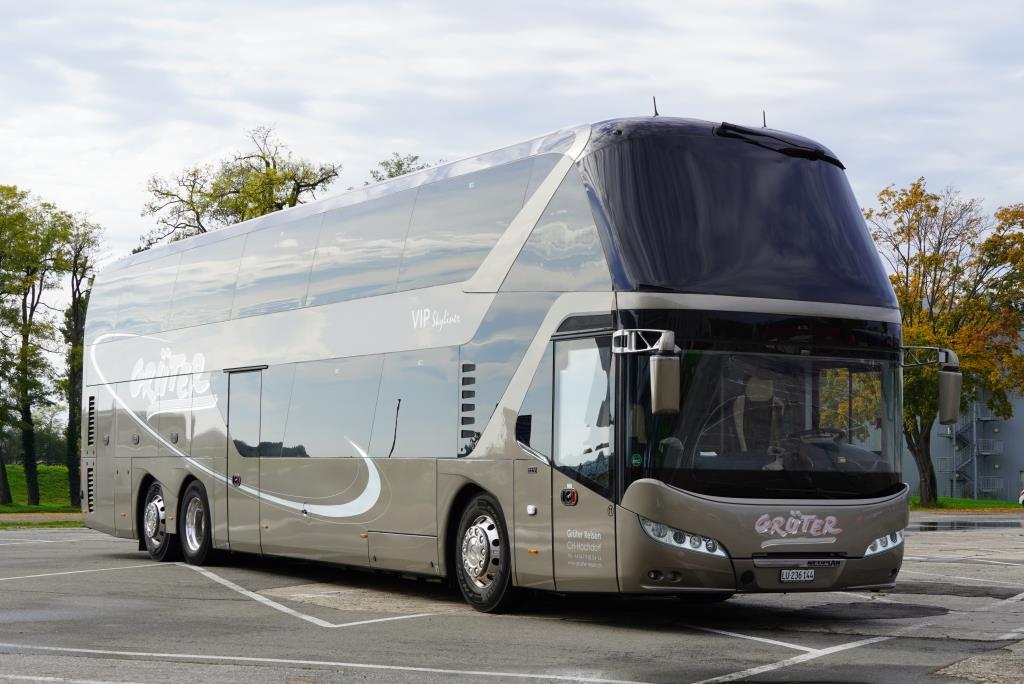 Neoplan N 1222/3 Skyliner  Grüter , Speyer Oktober 2019