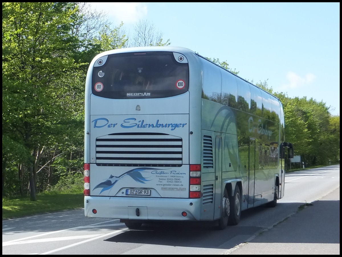 Neoplan Skyliner von Geiler Reisen aus Deutschland in Sassnitz am 13.05.2014