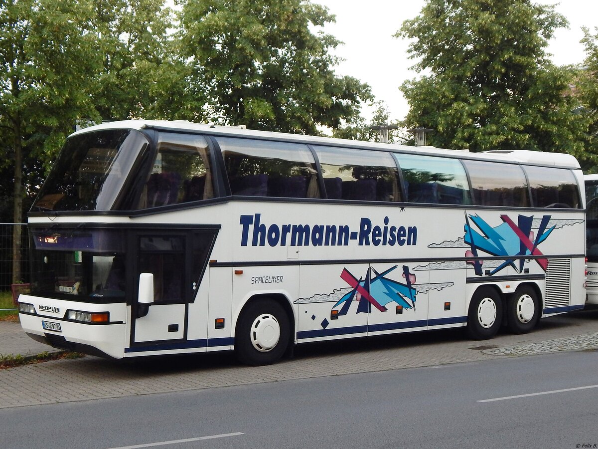 Neoplan Spaceliner von Pakull-Thormann Reisen aus Deutschland in Neubrandenburg am 01.08.2019