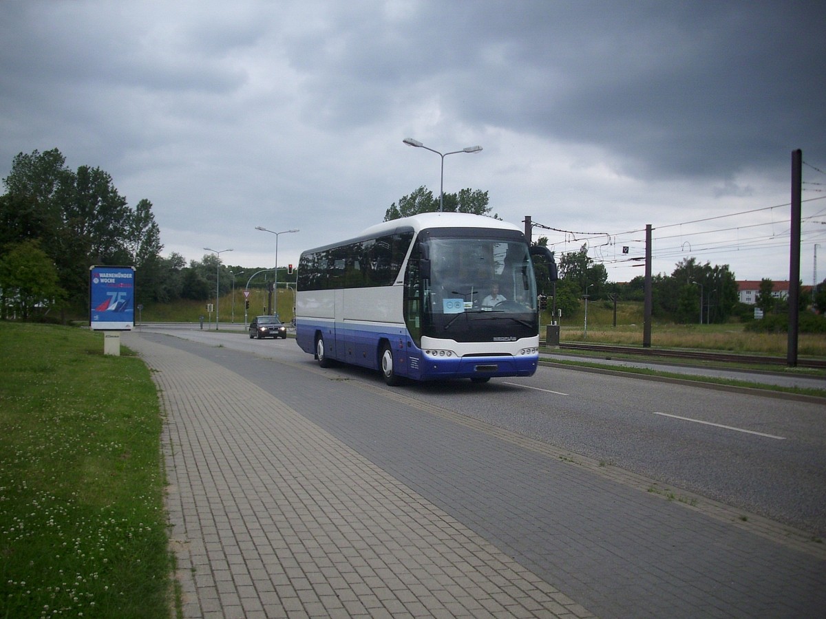 Neoplan Tourliner aus Deutschland in Rostock am 10.07.2012  