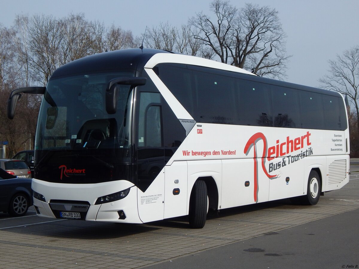 Neoplan Tourliner von Reichert Bus & Touristik aus Deutschland in Neubrandenburg am 06.03.2019
