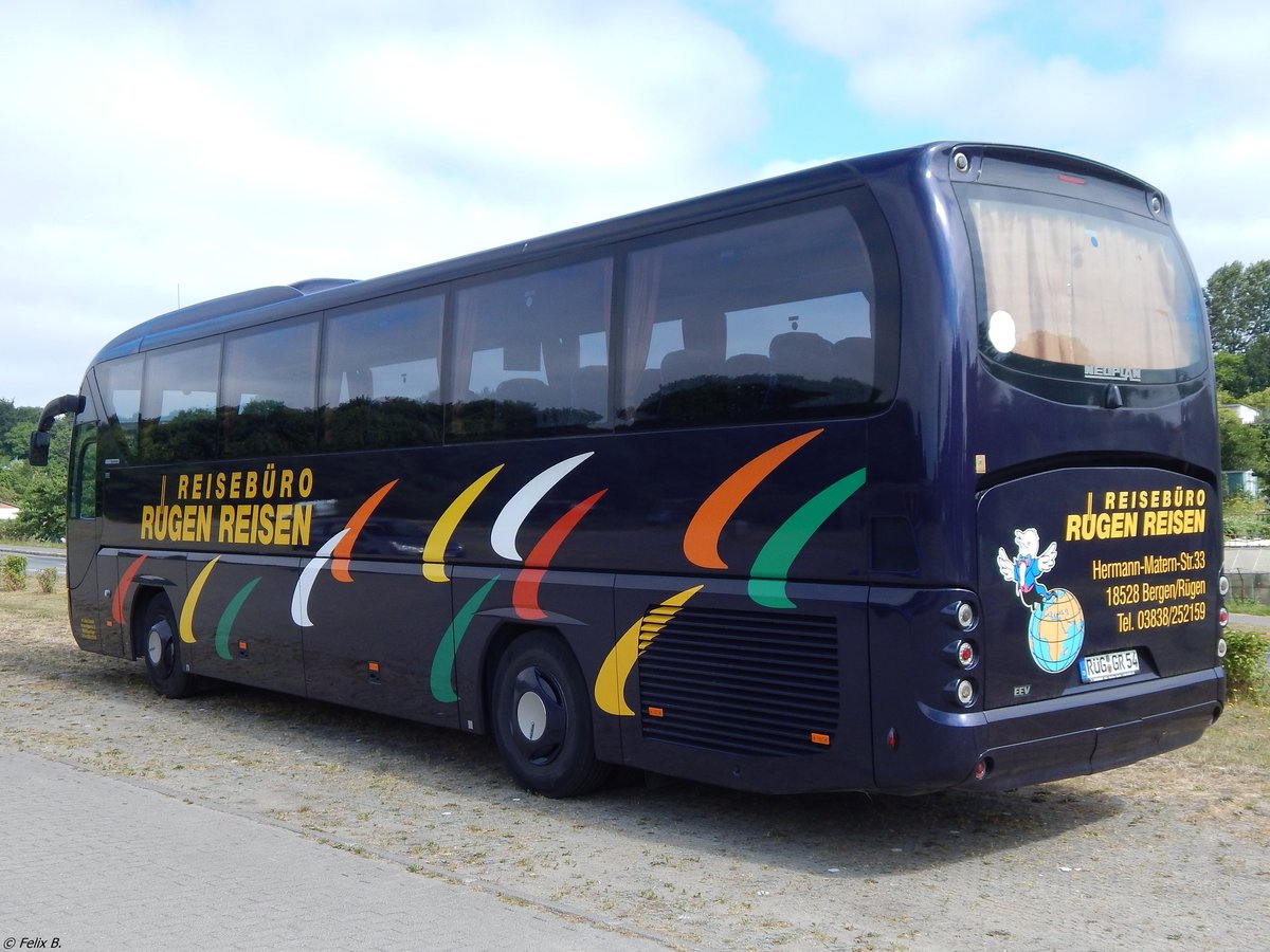 Neoplan Tourliner von Rügen Reisen aus Deutschland in Sassnitz am 14.07.2018