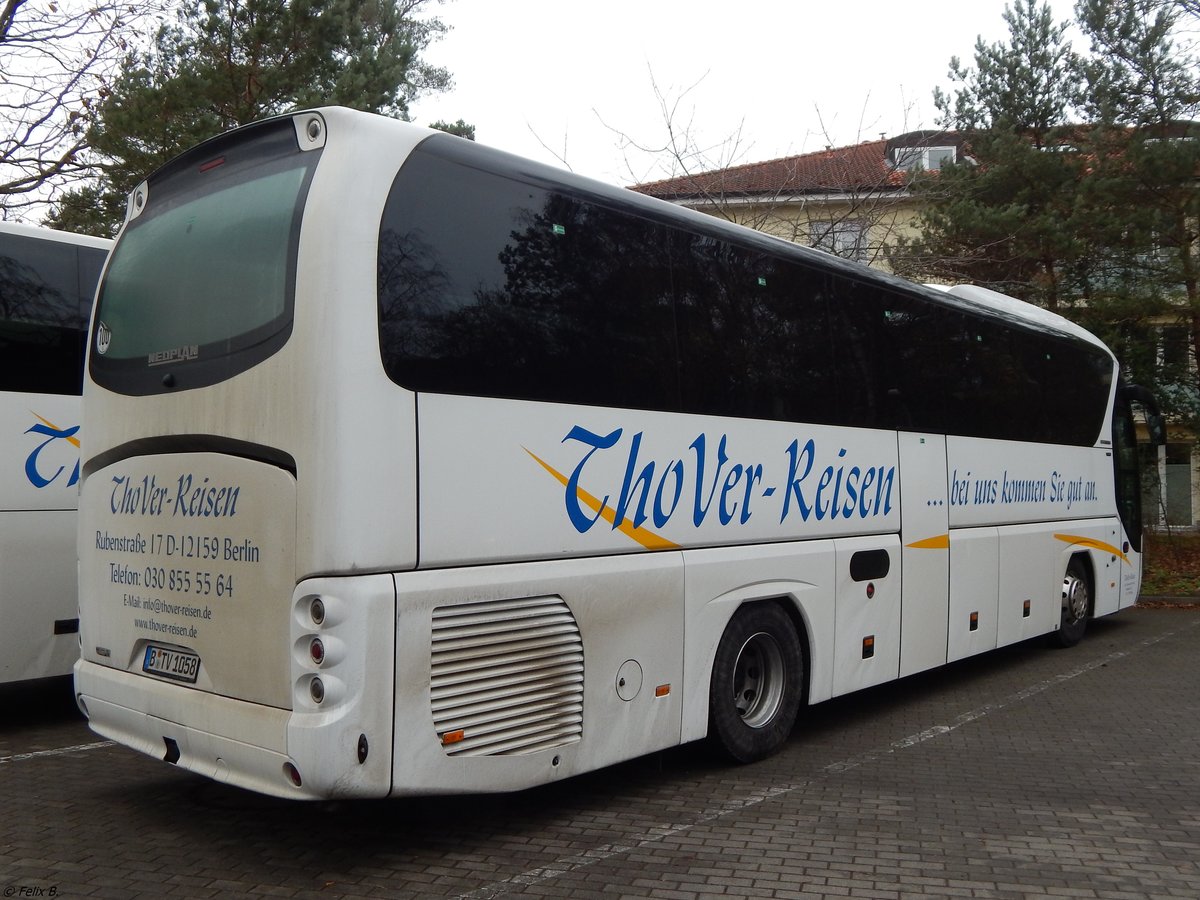 Neoplan Tourliner von Thover Reisen aus Deutschland in Binz am 02.12.2018