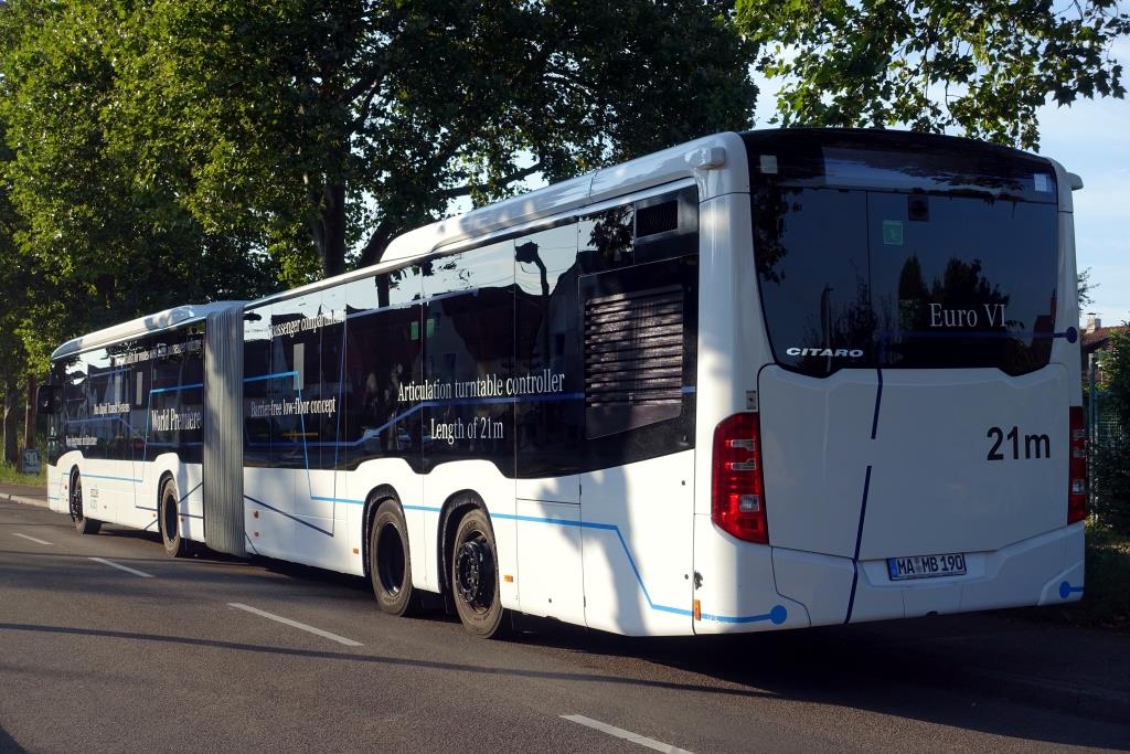 NEUHEIT: Mercedes CapaCity L Euro 6 Vorführwagen, Karlsruhe 15.08.2016