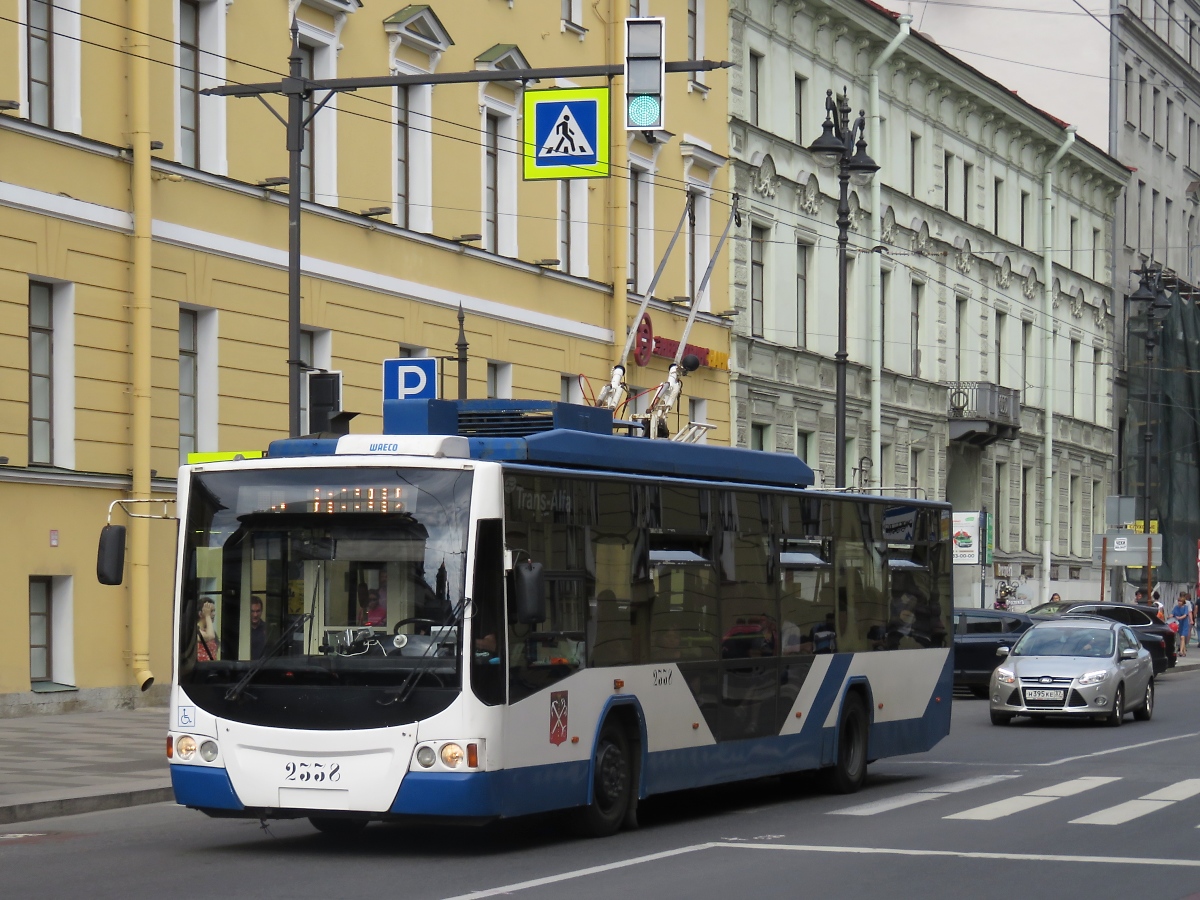 Oberleitungsbus in St. Petersburg, 12.8.17 Busbild.de