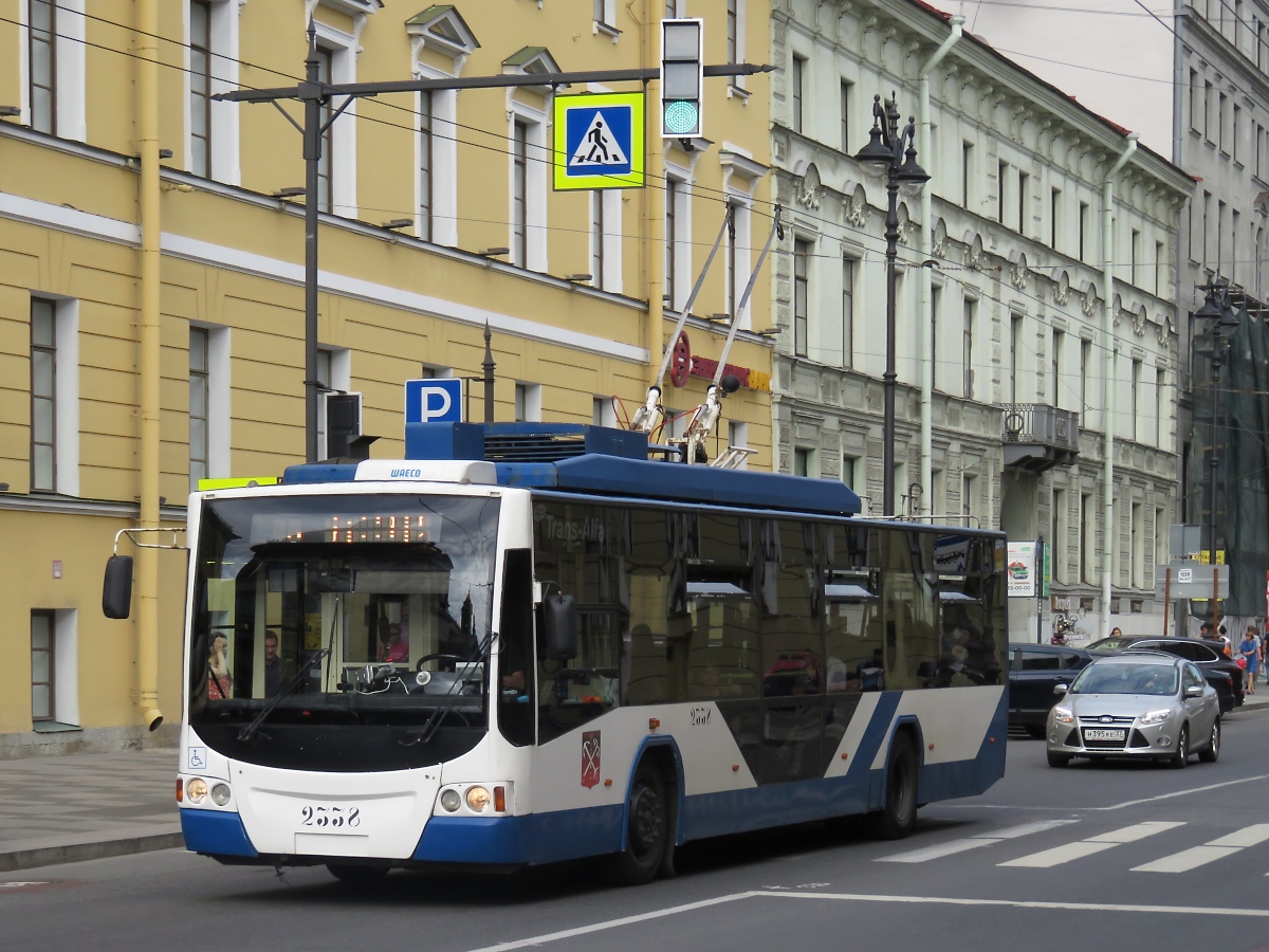 Oberleitungsbus in St. Petersburg, 12.8.17