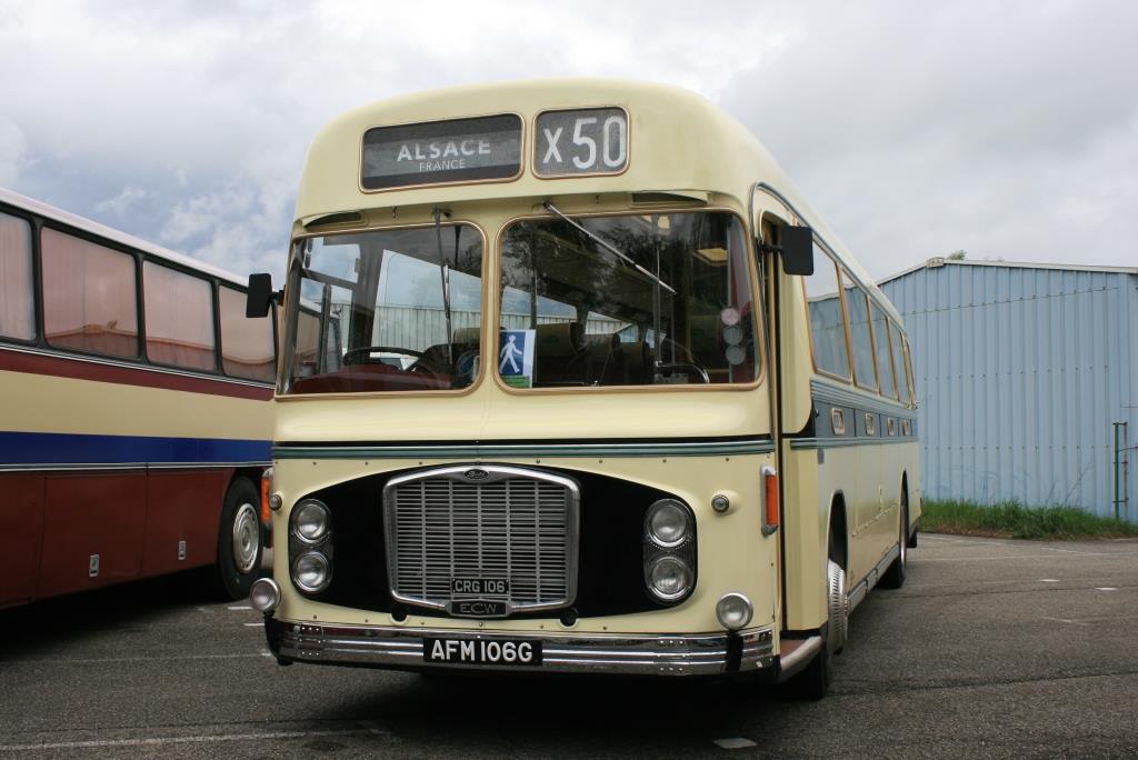 Oldtimer Bristol RELH6G Bj. 1969, 2. Europäisches Oldtimerbustreffen Wissembourg/Elsass 27.04.2019 