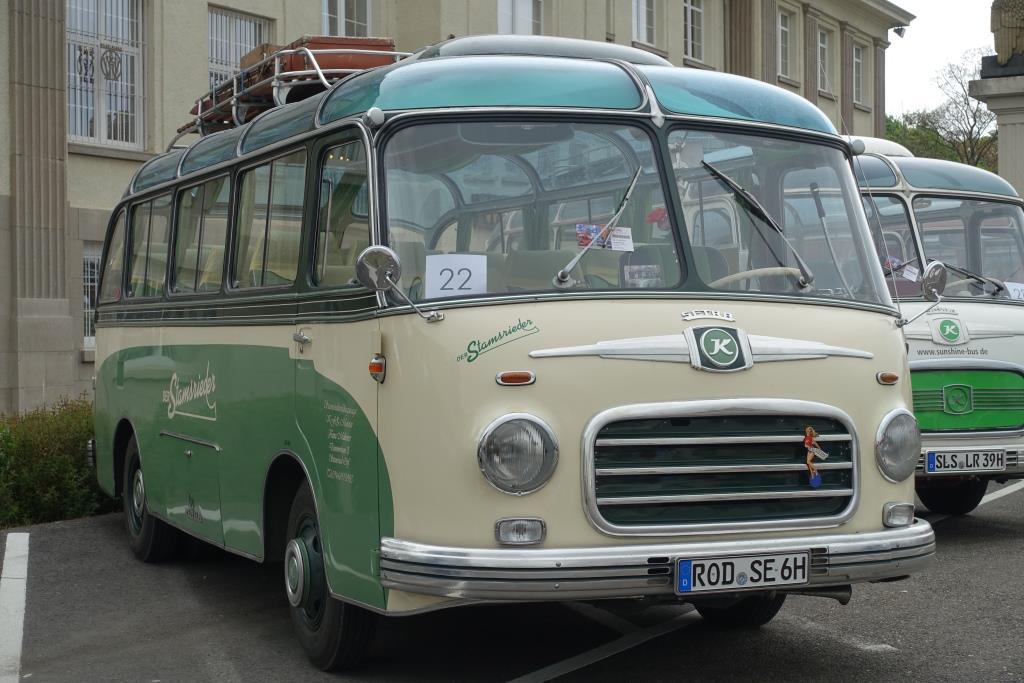 Oldtimer Setra S 6  Stamsrieder , 5. Europatreffen historischer Omnibusse Speyer 22.04.2017