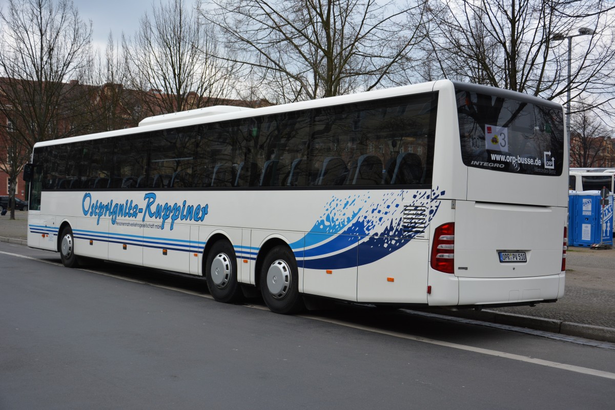 OPR-PV 510 ist als Sonderfahrt nach Potsdam unterwegs. Aufgenommen am 24.03.2014 Potsdam Bassinplatz.