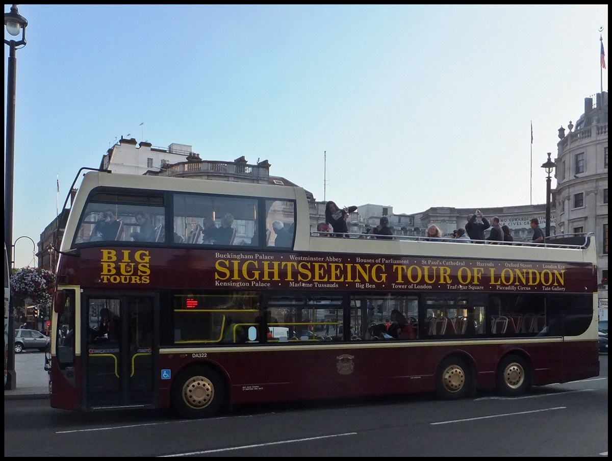 Optare von Big Bus Tours in London am 23.09.2013