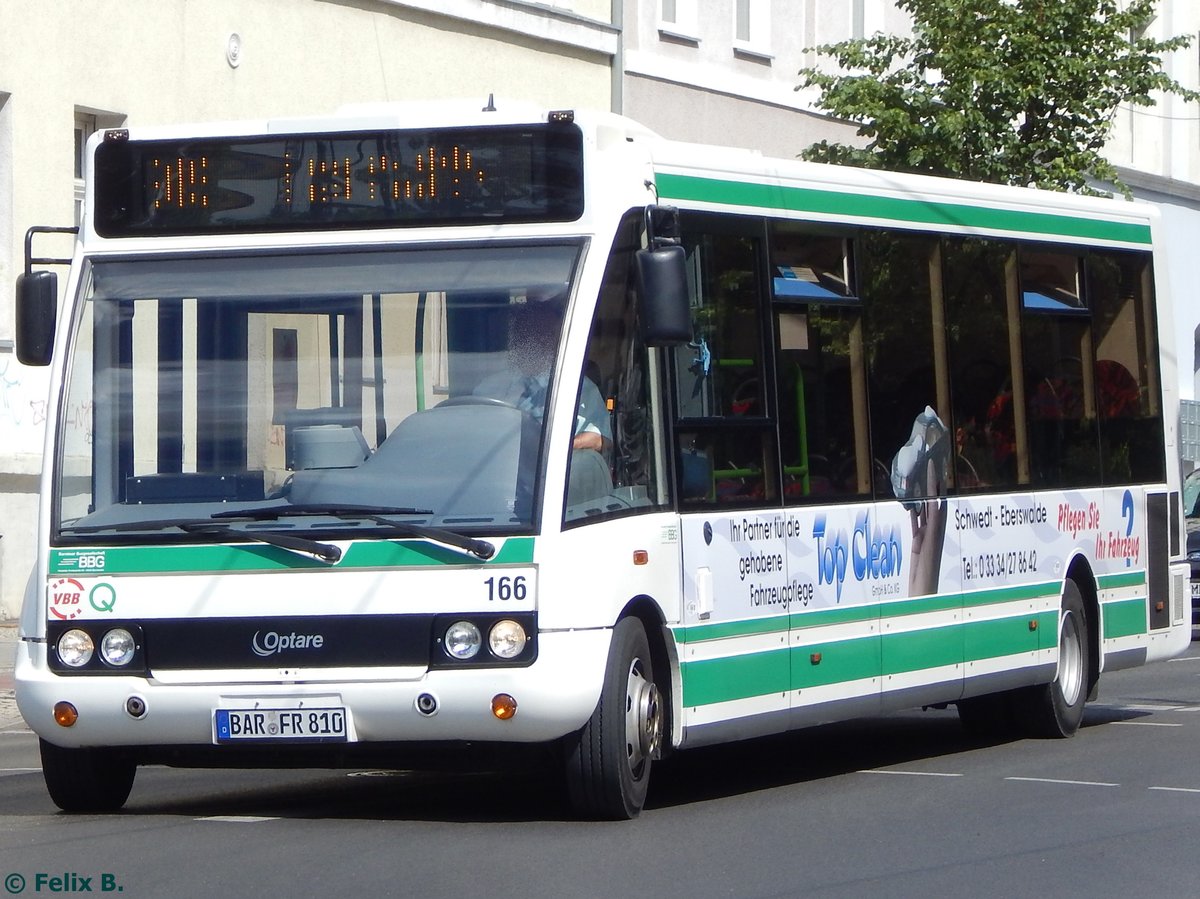 Optare Solo der Barnimer Busgesellschaft in Eberswalde am 09.06.2016