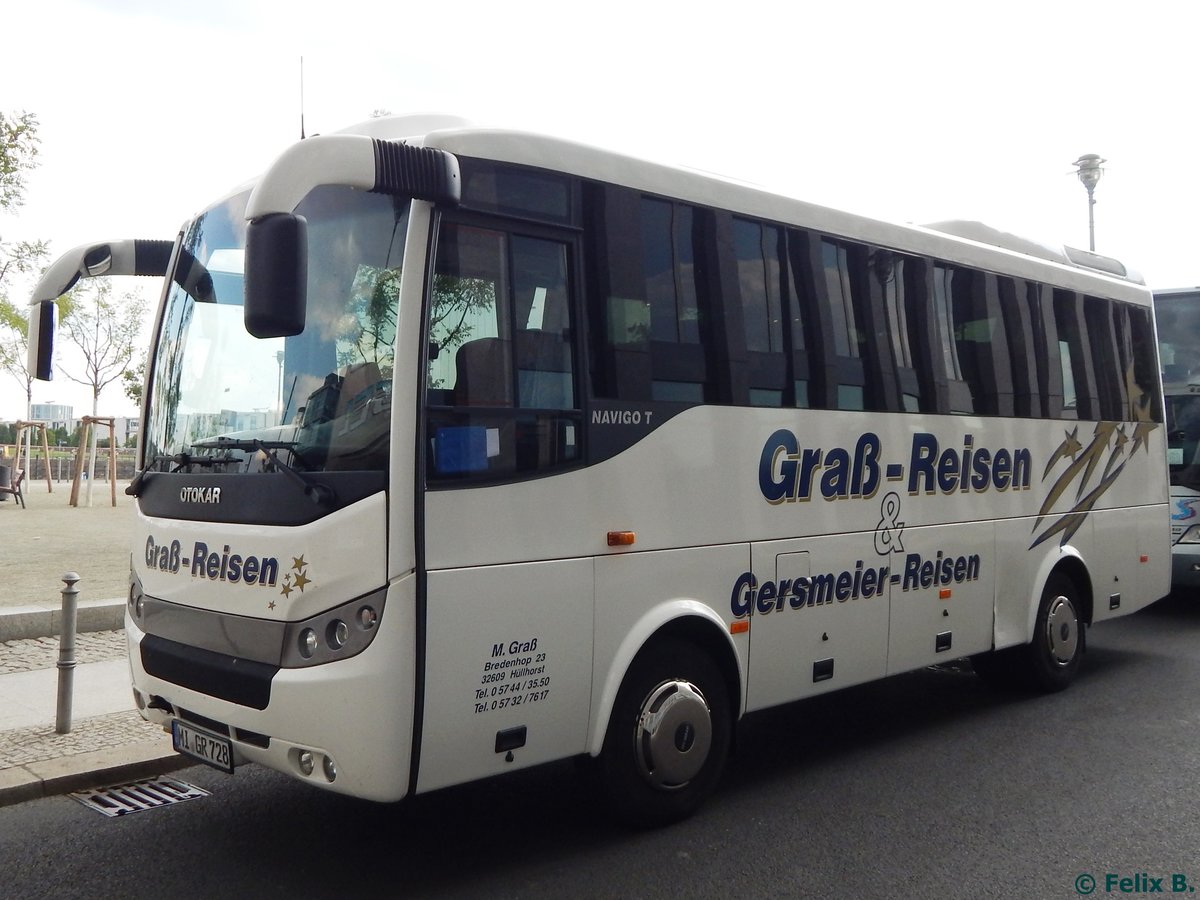 Otokar Navigo T von Graß-Reisen aus Deutschland in Berlin am 23.08.2015