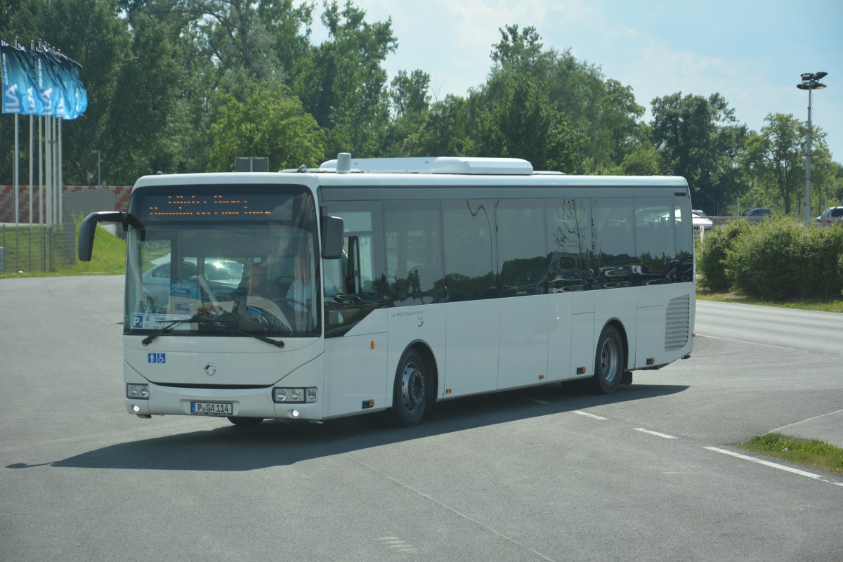 P-GA 114 auf Sonderfahrt für die ILA 2014. Aufgenommen am 20.05.2014.