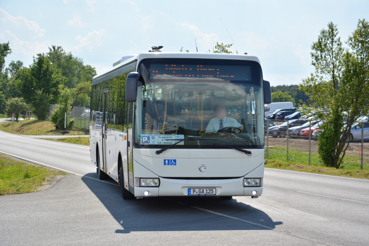 P-GA 125 auf Sonderfahrt zur ILA 2014. Aufgenommen am 20.05.2014.