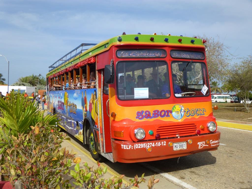 Partybus  Sabor Tour , Isla Margarita/Venezuela 18.03.2015