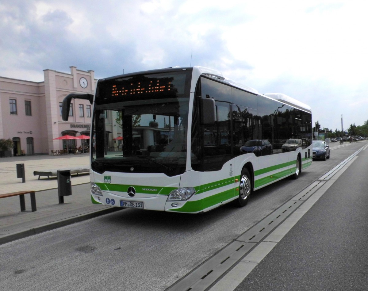 PM-RB 151 MB C2 LE Ü der VGB am Brandenburger HBF, 25.06.15