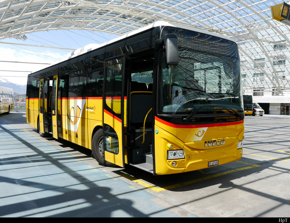 Postauto - Iveco Irisbus Crossway  BE  487695 in Chur am 16.05.2019