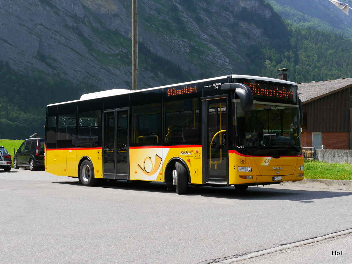 Postauto - MAN Lion`s City  BE  422461 in Innertkirchen am 04.08.2017