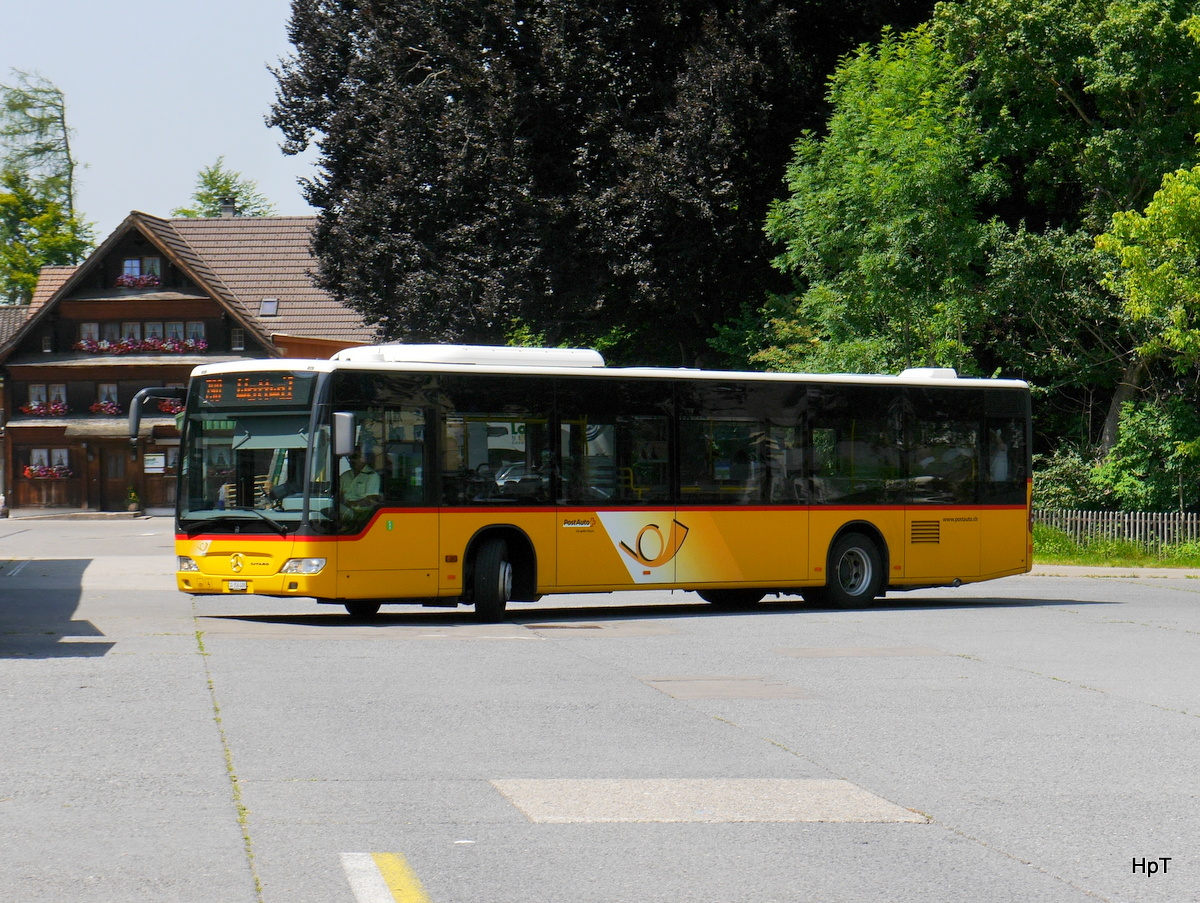 Postauto - Mercedes Citaro  SG 356488 unterwegs in Nesslau am 05.07.2015