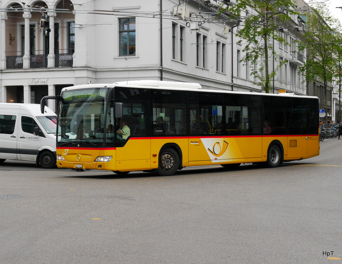 Postauto - Mercedes Citaro  ZH  21005 unterwegs in Winterthur am 11.05.2016