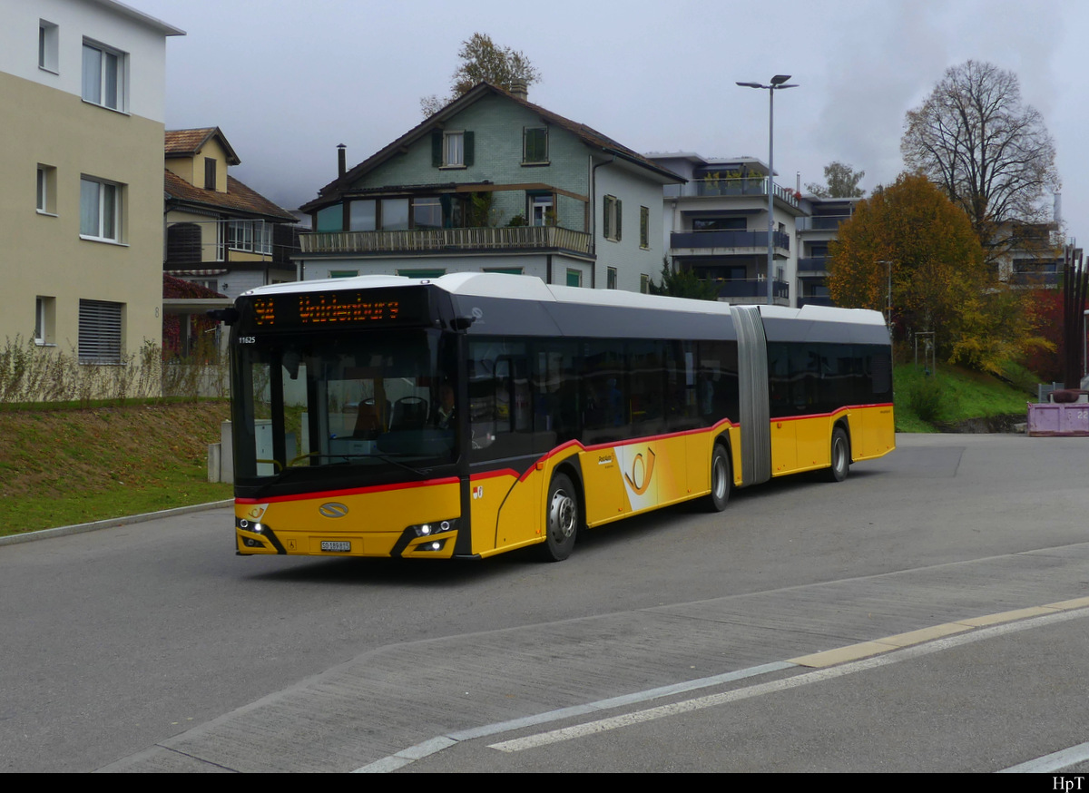 Postauto - Solaris  SO  189815 in Balsthal am 24.10.2021