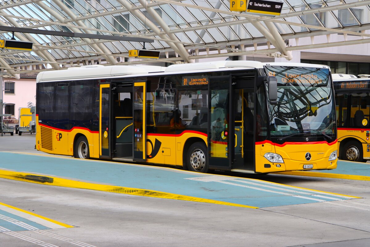 Postbus Mercedes Benz Citaro 2 am 07.07.26 in Chur Bahnhof 