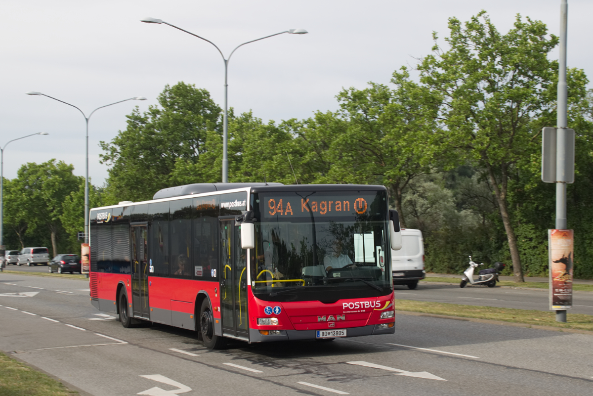 Postbus NL313 BD-13805 auf der Linie 94A kurz vor der Haltestelle Deinleingasse, 27.06.2017