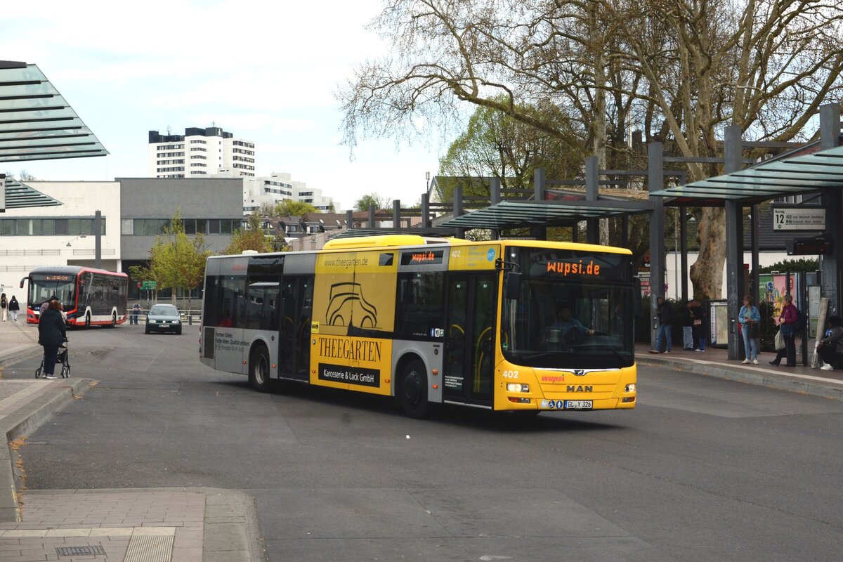 Pütz Reisen KOM 402
GL-X 362
Vollwerbung  Theegarten 
Bergisch Gladbach, S-Bahn
11.04.2026