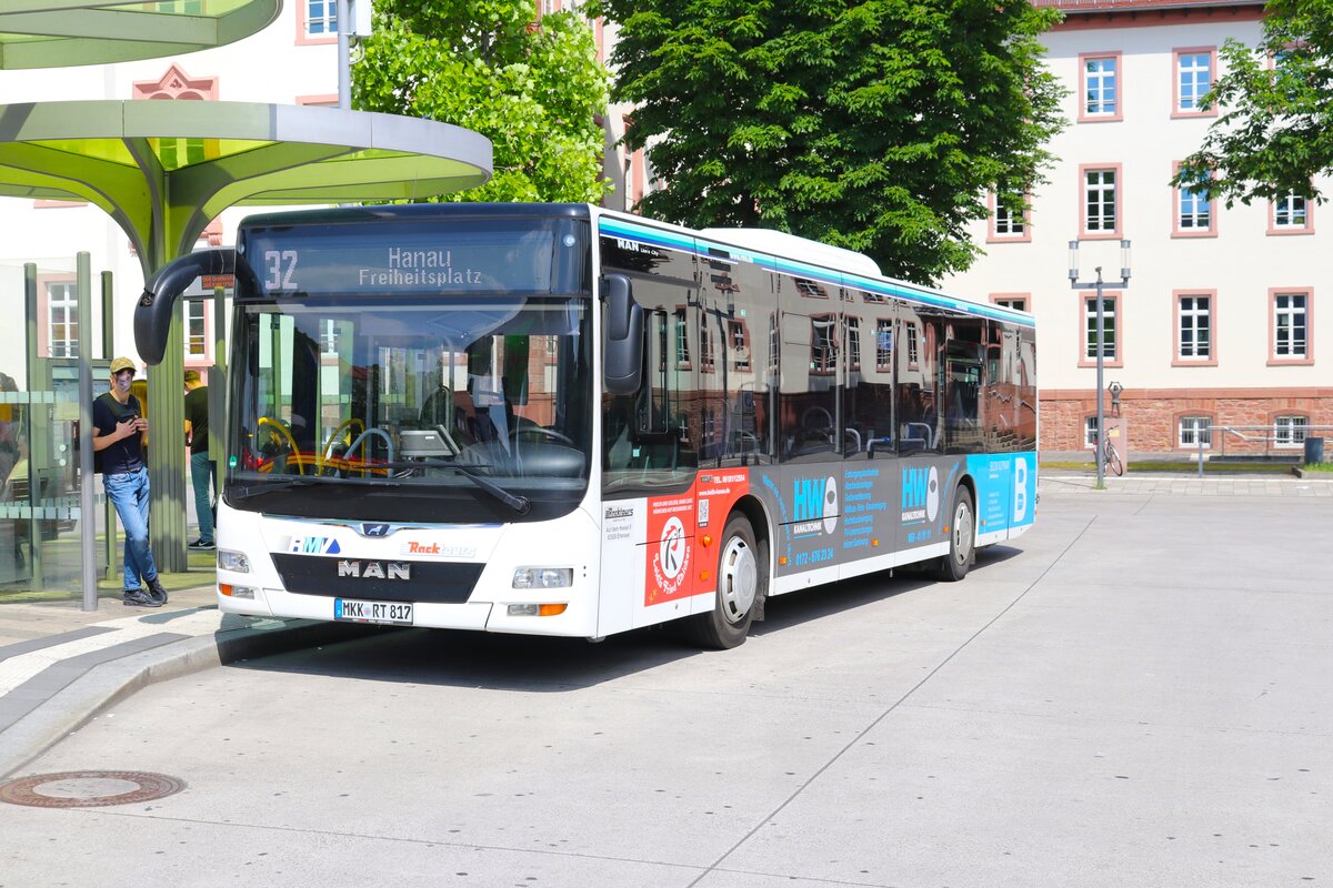 Racktours MAN Lions City am 07.06.24 in Hanau Freiheitsplatz