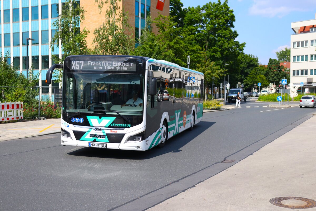 Racktours MAN Lions City am 07.06.24 in Hanau Freiheitsplatz
