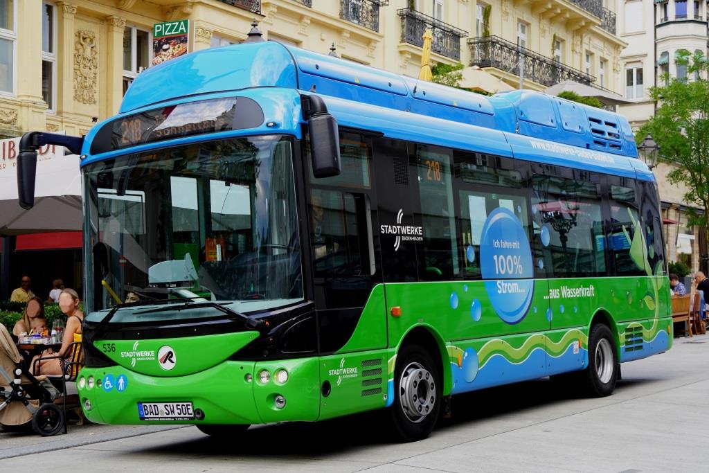 Rampini E80 Elektrobus  Stadtwerke Baden-Baden , Juli 2021