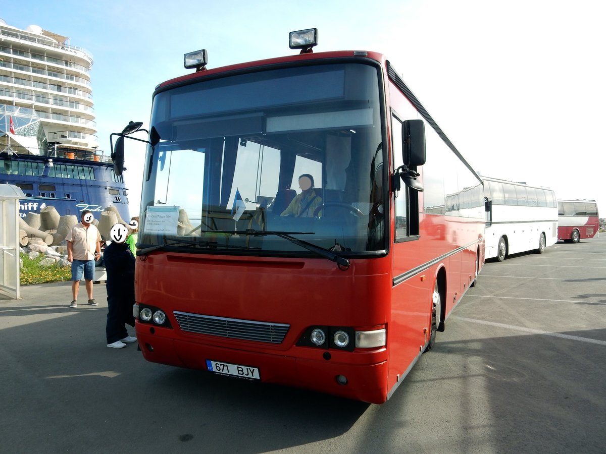Regionalbus am 20.05.18 in Tallinn